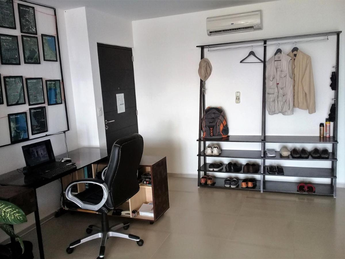 Swim The Caribbean & Work With A View Apartment Cancun Bagian luar foto