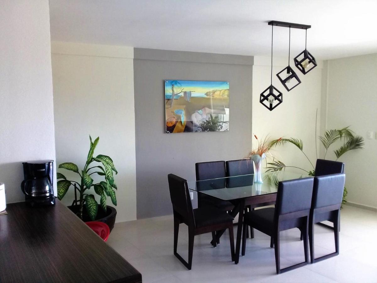 Swim The Caribbean & Work With A View Apartment Cancun Bagian luar foto