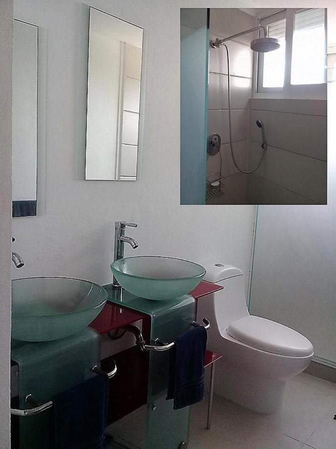 Swim The Caribbean & Work With A View Apartment Cancun Bagian luar foto